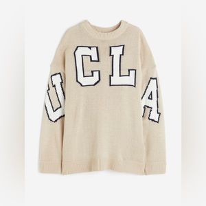 NWT H&M UCLA SWEATER. NEW FOR FALL OF 23’